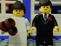 Imitation Matthew and Karen minifigs